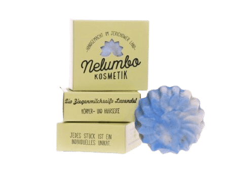 Ziegenmilchseife Lavendel - Nelumbo - 75 g