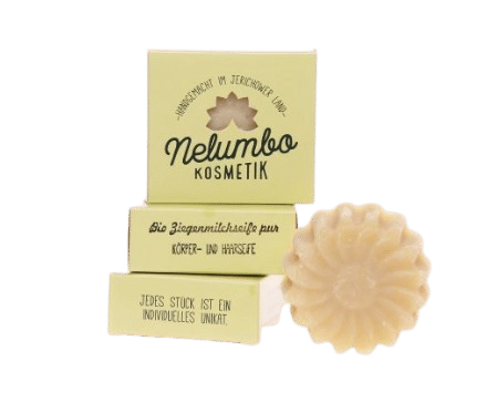 Ziegenmilchseife Pur - Nelumbo - 75 g