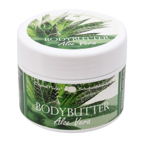 Körperbutter Aloe Vera mit biologischer Schafmilch - Florex 125 ml