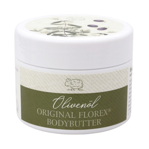 Körperbutter Olivenöl mit biologischer Schafmilch - Florex 125 ml