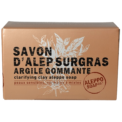 Rückfettende Tonerde Aleppo Peeling - Seife - Tade 150 g