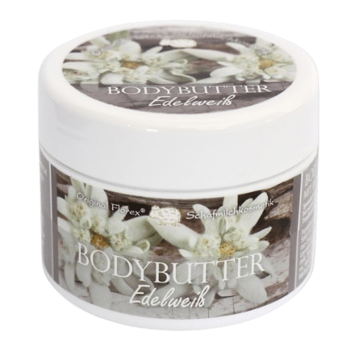 Körperbutter Edelweiss mit biologischer Schafmilch - Florex 125 ml